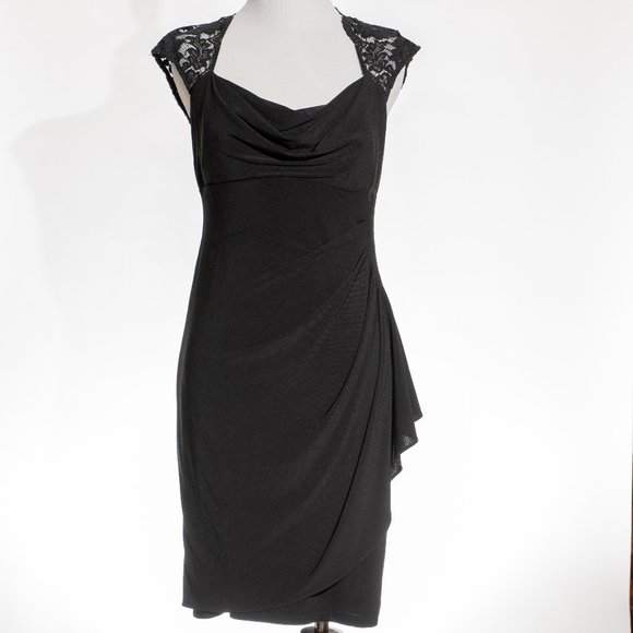 Xscape Dresses & Skirts - XSCAPE little black dress Size 6P